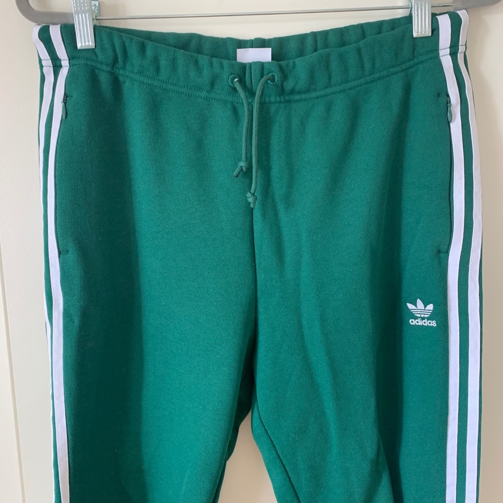 Green Adidas Jogger sweatpants